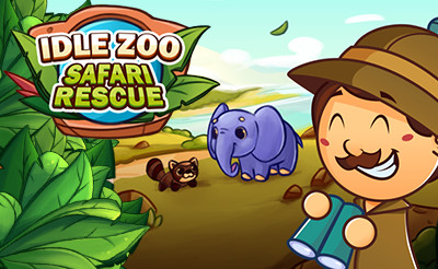 idle zoo safari rescue game