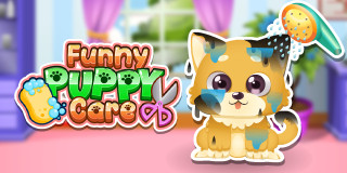 Jogo Funny Puppy Care no Jogos 360