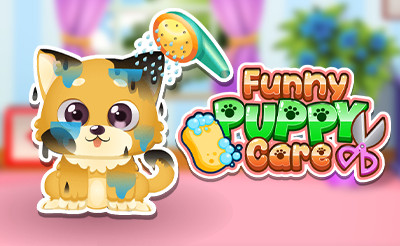 Jogo Funny Puppy Care no Jogos 360