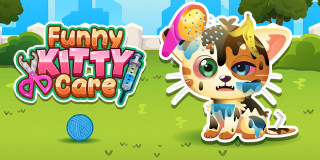 FUNNY KITTY CARE - Jogue Grátis Online!