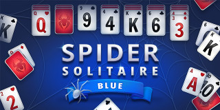 Spider Solitaire Blue - Games online