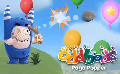 Oddbods Pogo Popper