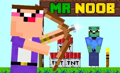 Noob vs 1000 Zombies! em Jogos na Internet