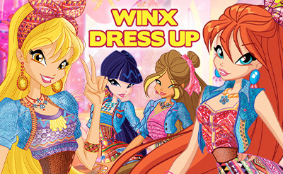 Winx Club: Dress up - Juegos de Vestir - Isla de Juegos