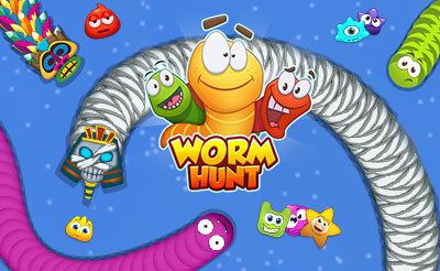 Baixar e jogar Game Worm Hunt .io - Jogos de minhocas e cobra no PC com  MuMu Player