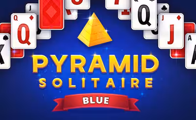 Pyramid Solitaire Blue
