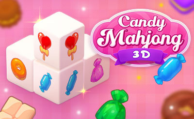 Mahjong 3D Candy - Jogos de Raciocínio - 1001 Jogos