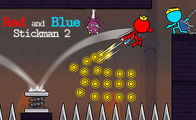 Red and Blue Stickman 2 em Jogos na Internet