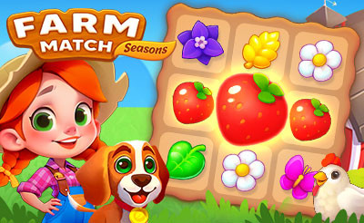 Farm Match Seasons - Jogos de Match 3 - 1001 Jogos