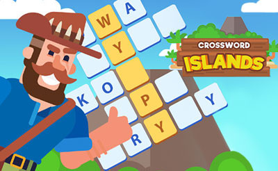 Crossword Island Pusle Spill Spille Spill