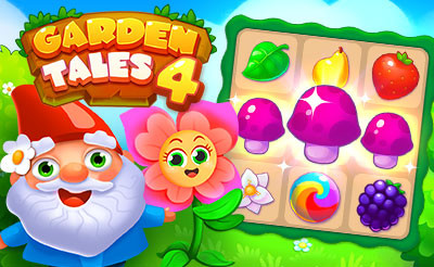 Garden Tales - Jogos de Match 3 - 1001 Jogos