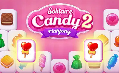 Solitaire Mahjong Candy - Jogue Solitaire Mahjong Candy Jogo Online