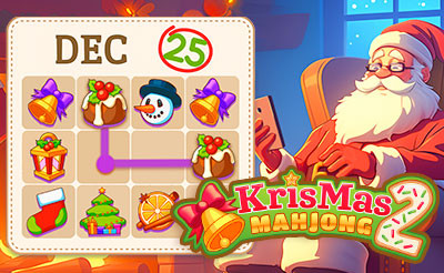 KrisMas Mahjong 2 - Jogos de Mahjong - 1001 Jogos