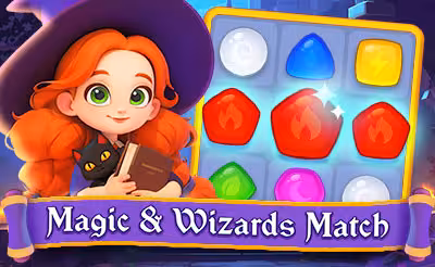 Magic & Wizards Match