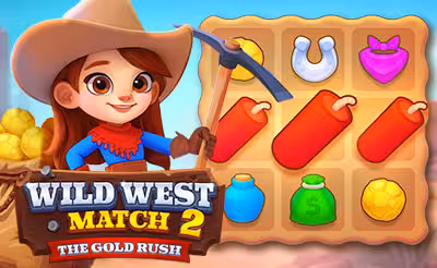Wild West Match 2: The Gold Rush