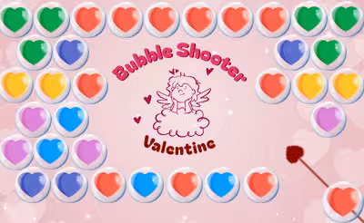 Bubble Shooter: Valentine