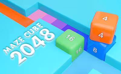 Maze Cube 2048