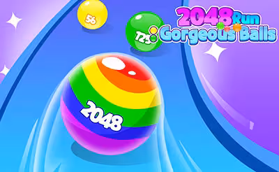 2048 Run: Gorgeous Balls