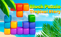 Block Puzzle: Tropical Story