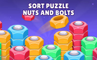 Sort Puzzle - Nuts and Bolts