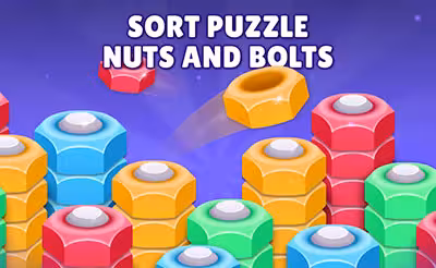 Sort Puzzle - Nuts and Bolts