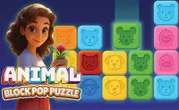 Animal Block Pop Puzzle