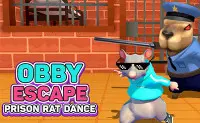 Obby Escape: Prison Rat Dance