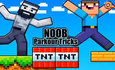 Noob: Parkour Tricks