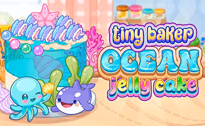 Tiny Baker: Ocean Jelly Cake