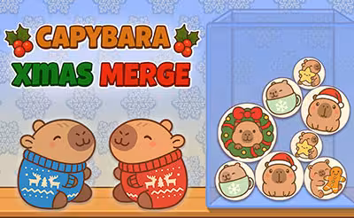 Capybara Xmas Merge