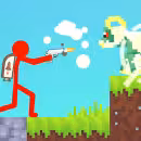 Stick vs Monster School 2