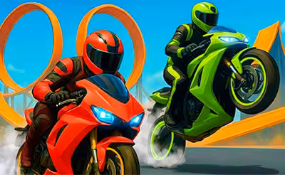 Crazy Bike Stunts PvP