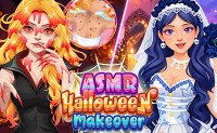 ASMR Halloween Makeover